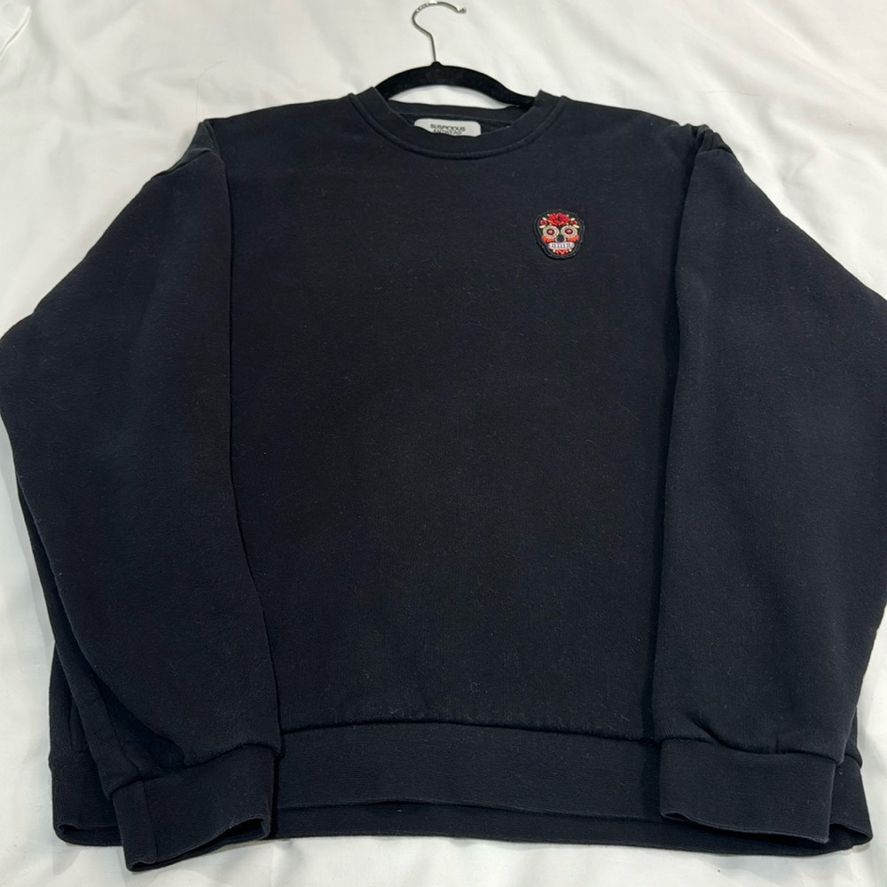 Suspicious Antwerp - The Classic - Belgica Crewneck - Unisex - Black